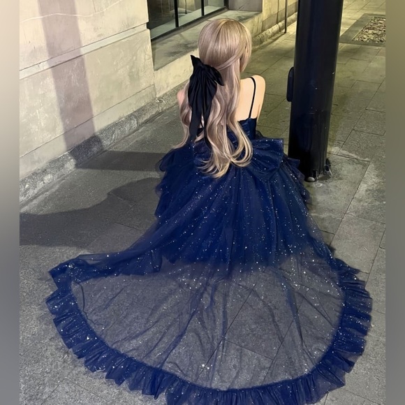 Glittering Princess Dress Set by Platycodon House 💙 - Picture 12 of 15